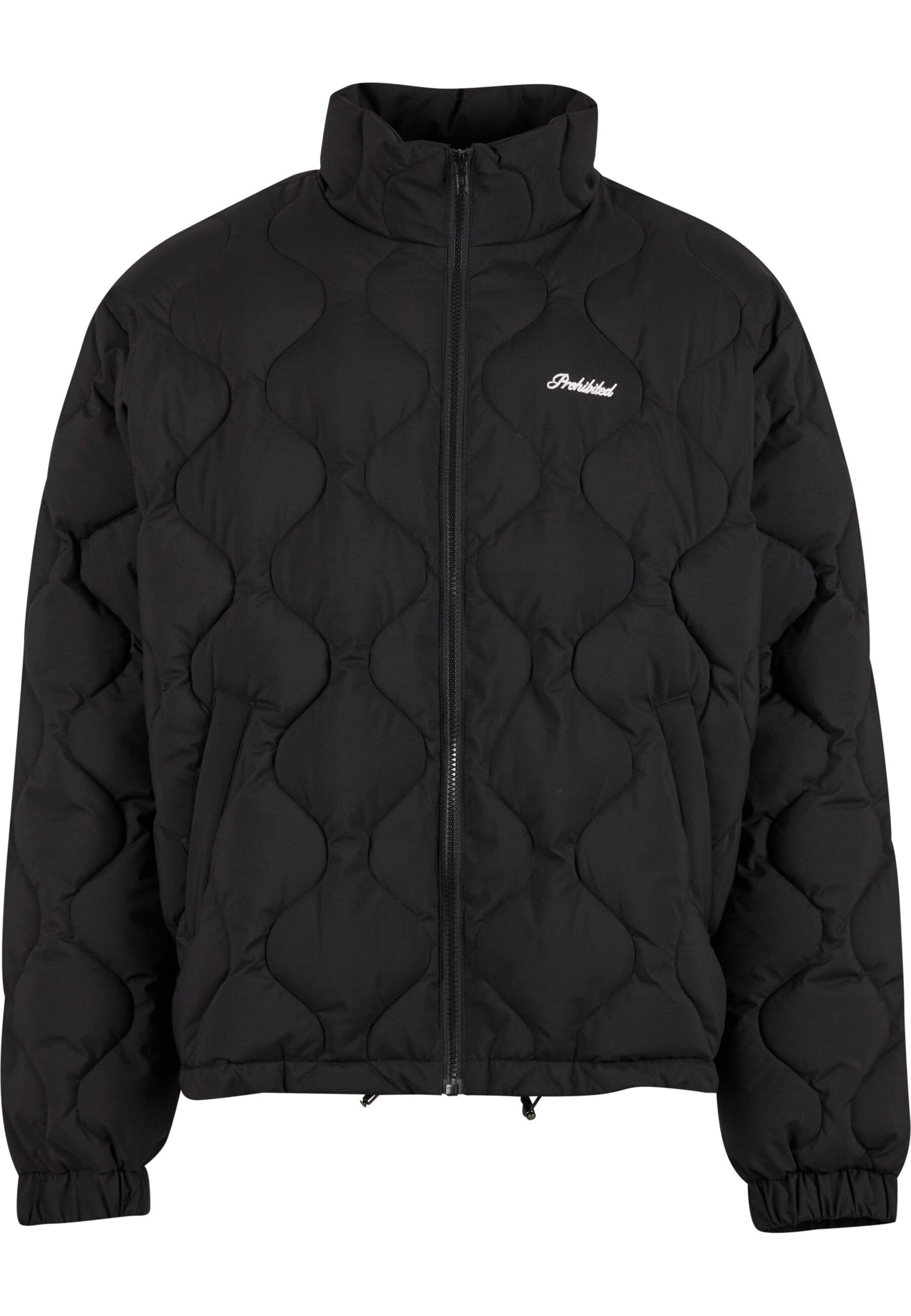 Prohibited Zimná bunda 'Dalston' - Čierna: predná strana