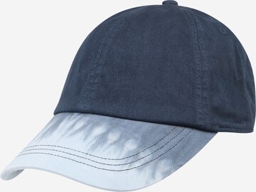 Casquette WEEKDAY en bleu : devant