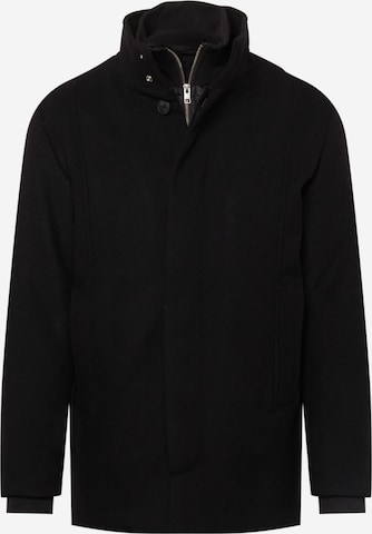 JACK & JONES Between-Seasons Coat 'Dunham' in Black: front