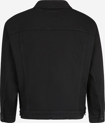 Levi's® Big & Tall Between-Season Jacket 'Trucker Jacket' in Black