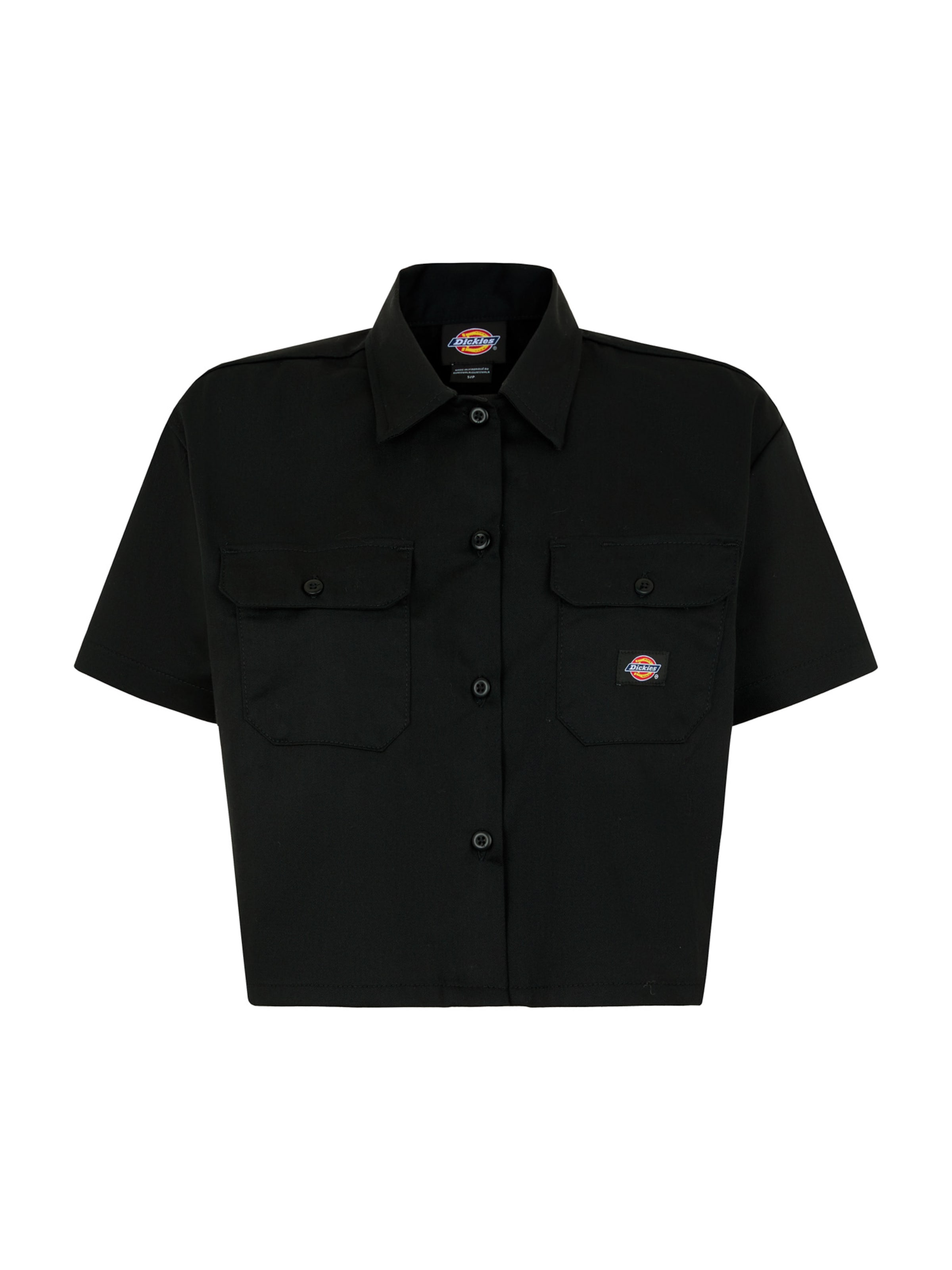 DICKIES Μπλούζα σε μαύρο: μπροστά