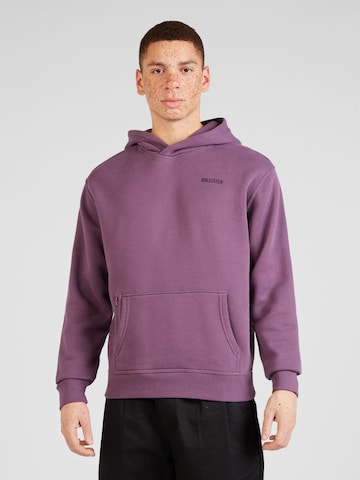 Sweat-shirt HOLLISTER en violet : devant