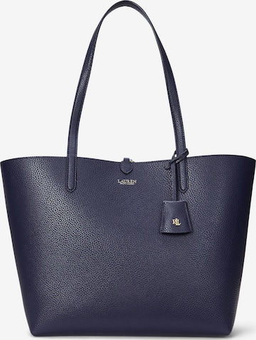 Cabas Lauren Ralph Lauren en bleu : devant