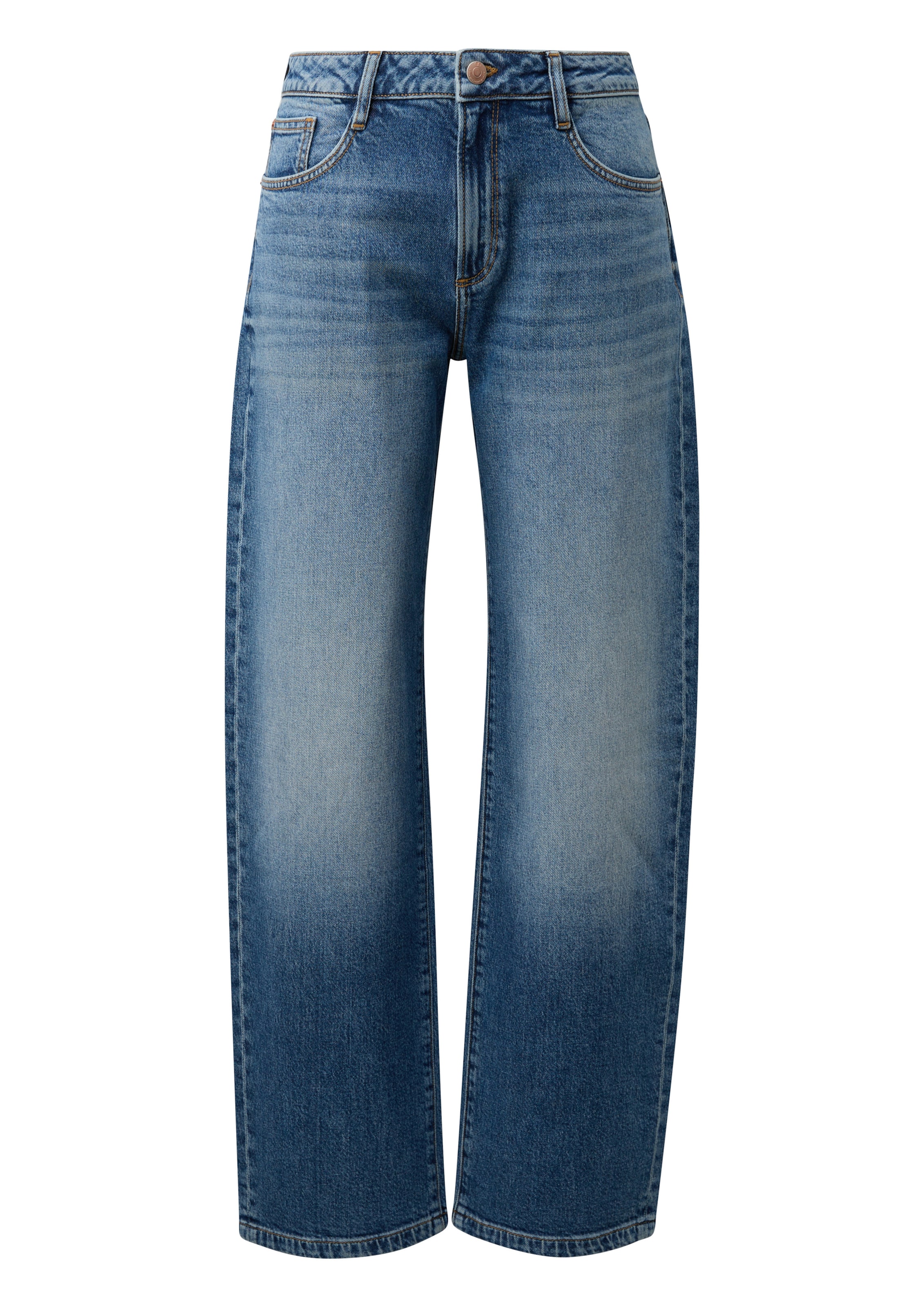 QS Loose fit Jeans in Blue: front