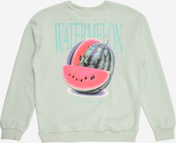 ONLY GIRLS Sweatshirt 'KOGPhilea' in Green: front