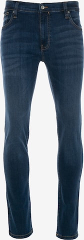 BIG STAR Slimfit Jeans 'RONAN' in Blauw: voorkant