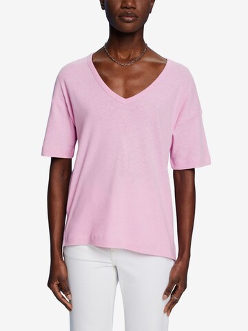 T-shirt ESPRIT en rose