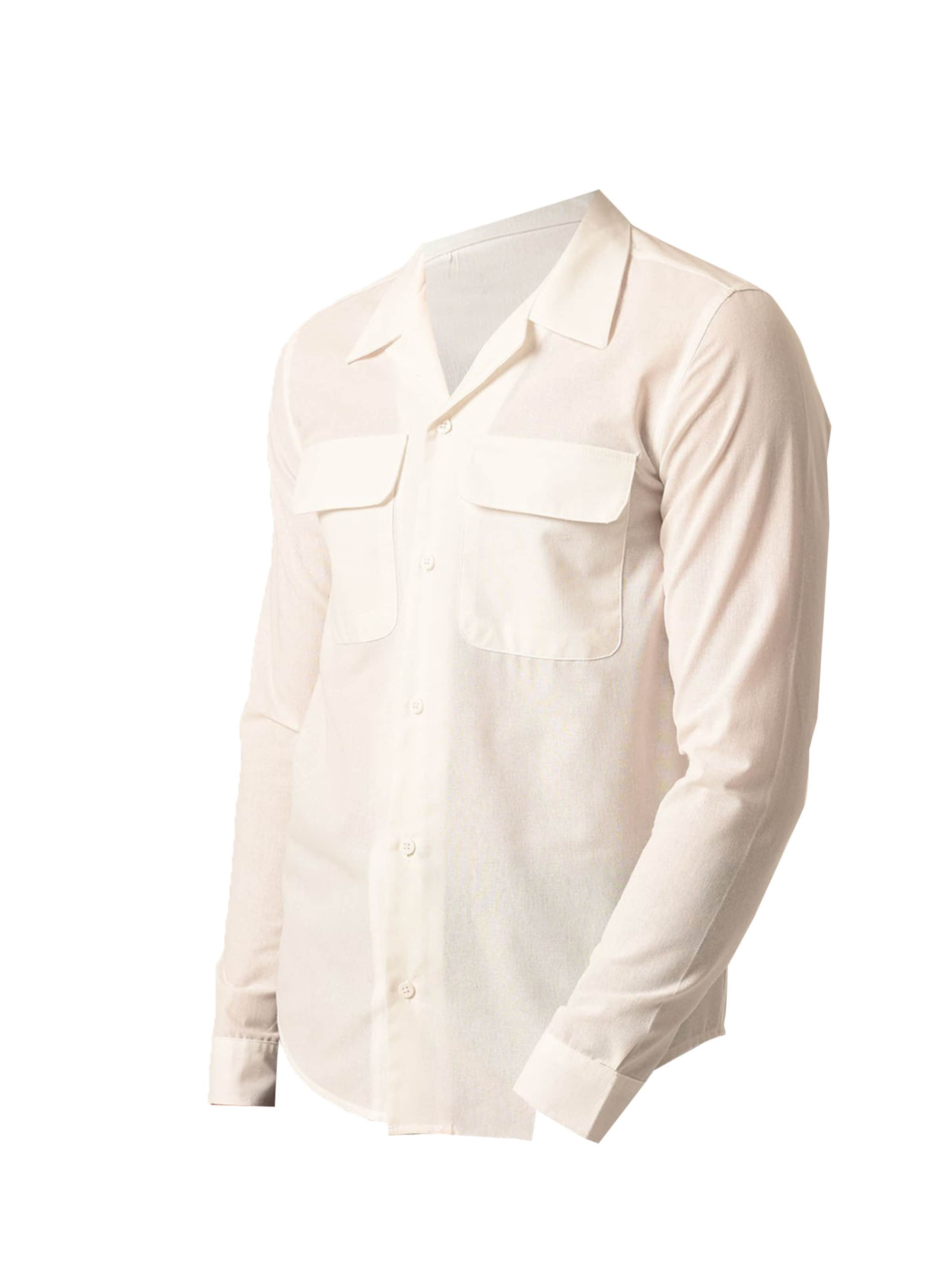 Regular fit Cămașă de la Antioch pe alb: față