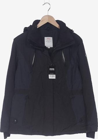 s.Oliver Jacke XL in Schwarz: Vorderseite