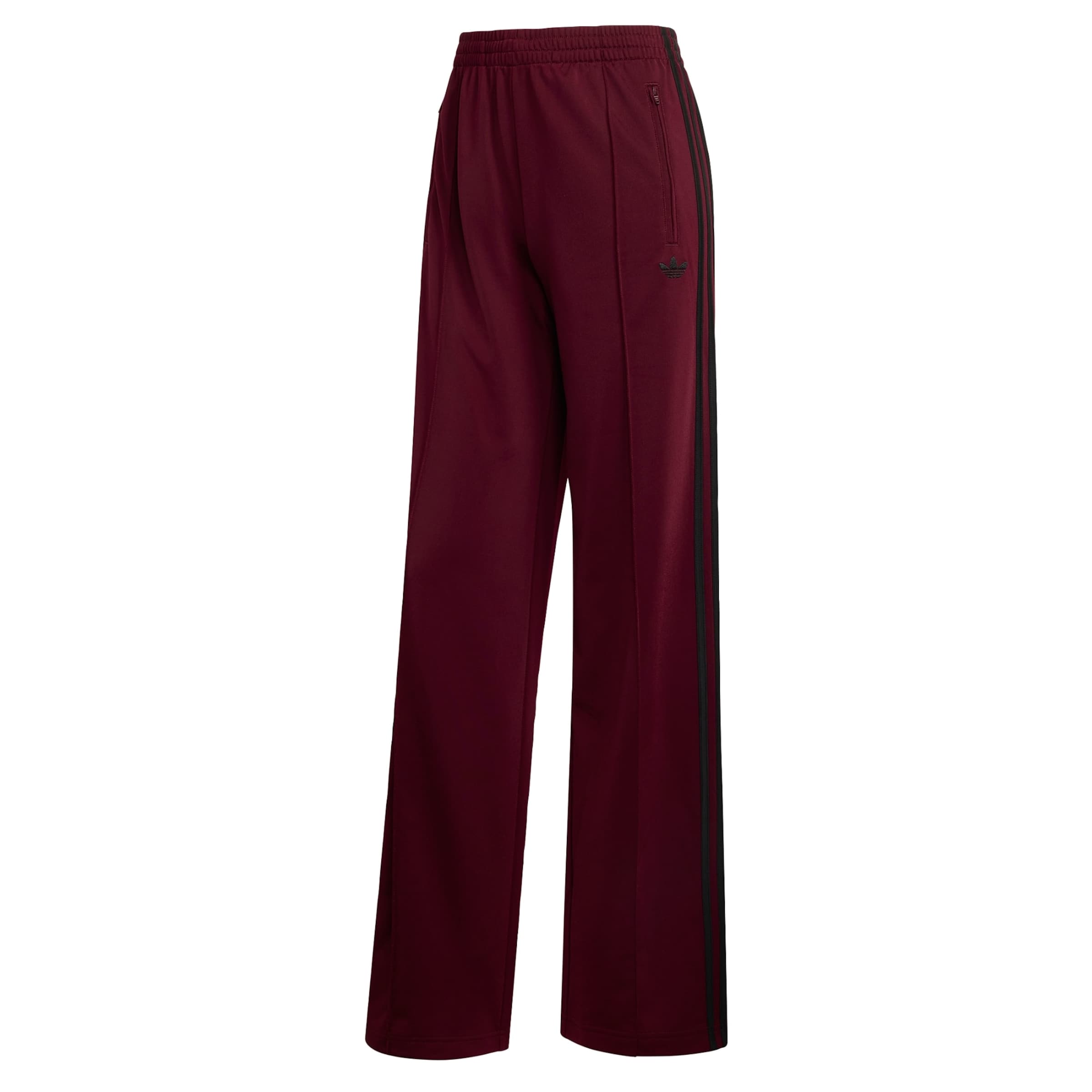 ADIDAS ORIGINALS Hose 'Firebird' in 32/Regular in weinrot / schwarz, Produktansicht