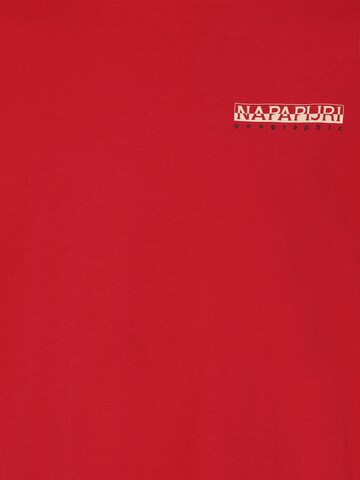 NAPAPIJRI T-Shirt 'S-Gras' in Rot