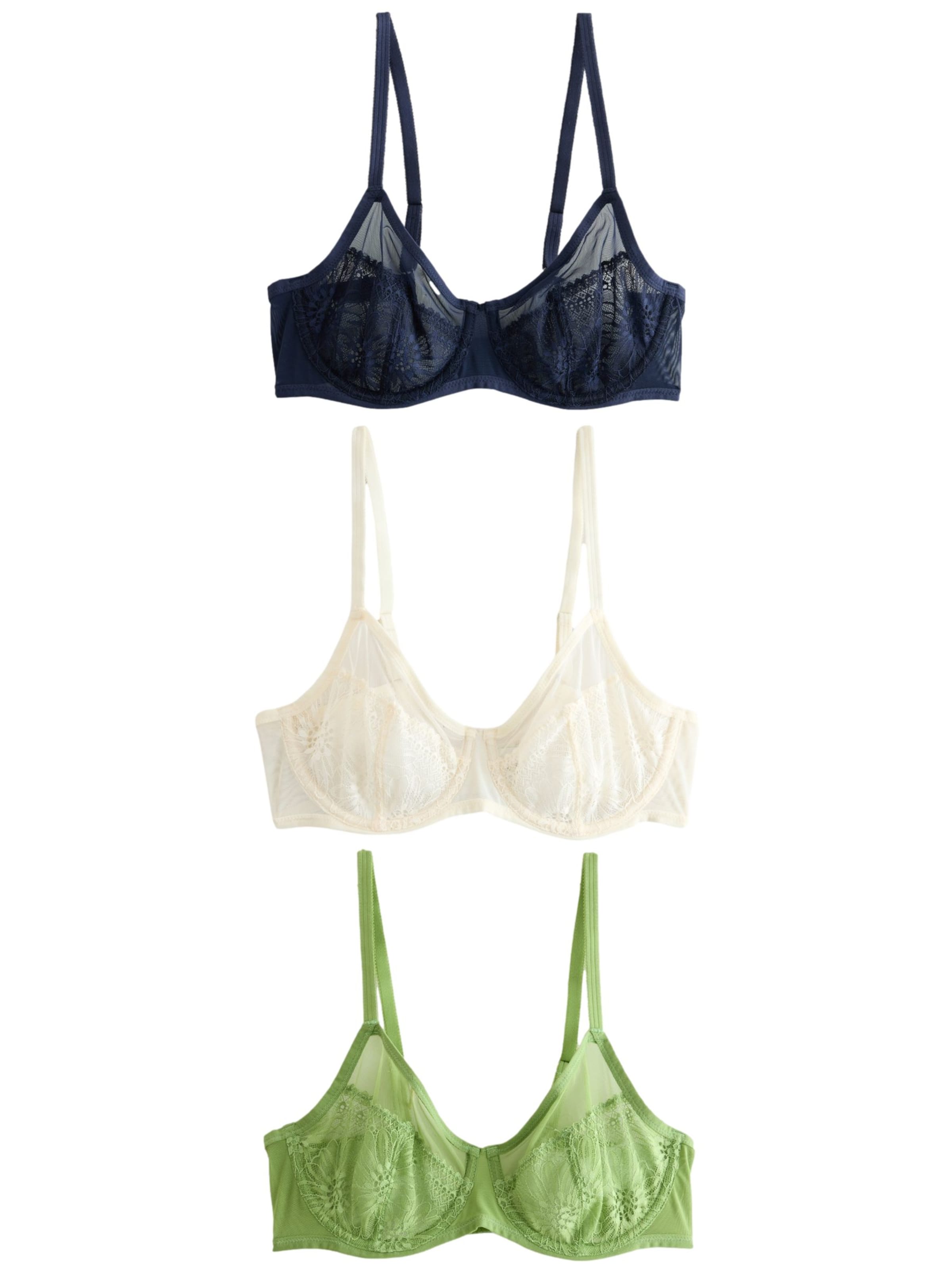 Next Bustier BH in Blau: Vorderseite