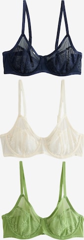 NextBustier Grudnjak - plava boja: prednji dio