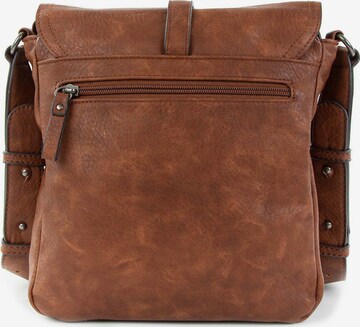 TAMARIS Crossbody bag 'Bernadette' in Brown