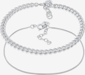 ELLI PREMIUM Armband Basic Armband in Silber: predná strana