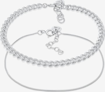 ELLI PREMIUM Armband Basic Armband in Silber: predná strana