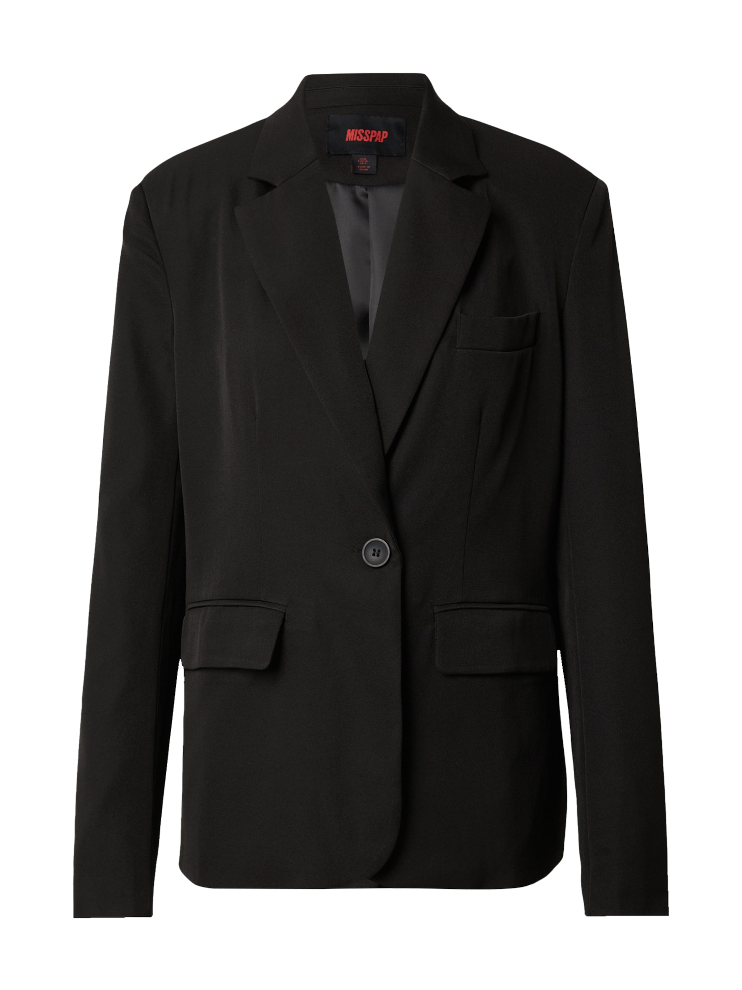 Misspap Blazer en noir, Vue avec produit