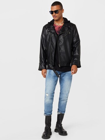 SikSilk Prehodna jakna | črna barva