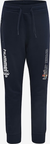 minimum Broek in Blauw: voorkant