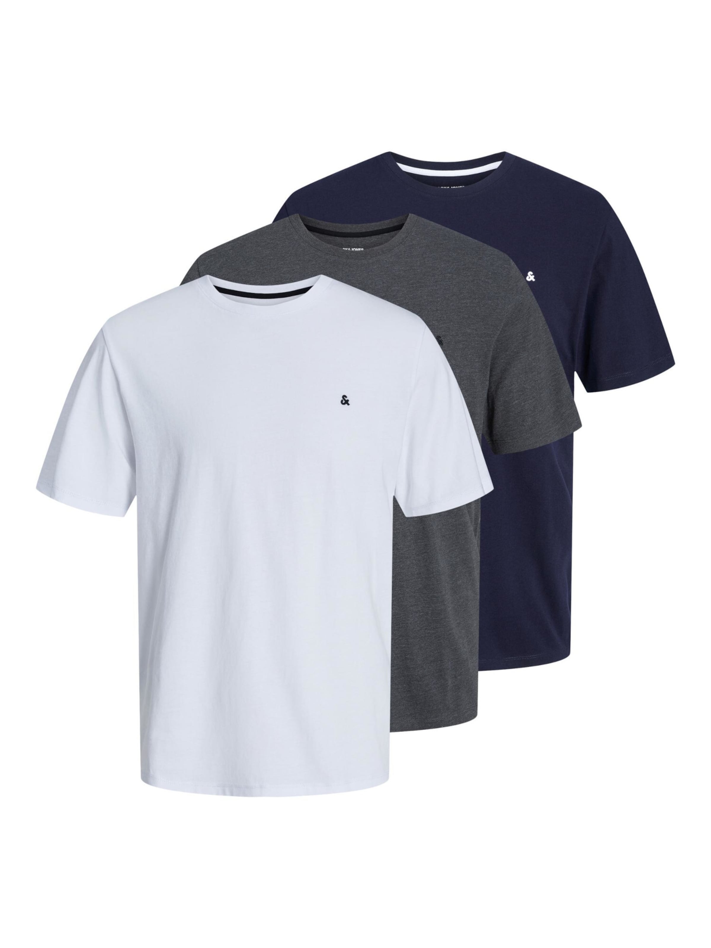 JACK & JONES Póló 'Paulos' - kék: elől