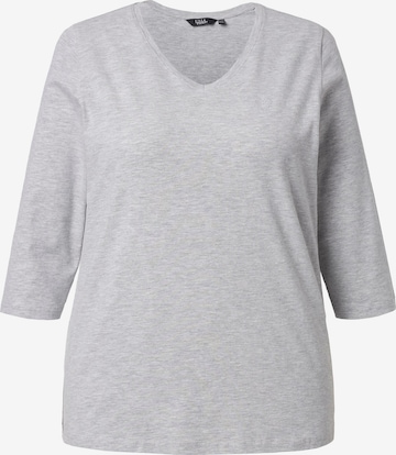 Ulla Popken Shirt in Grijs: voorkant
