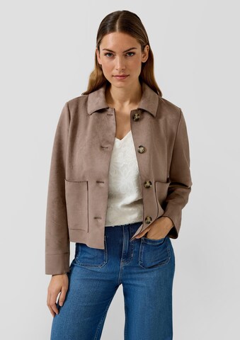 s.Oliver Tussenjas in Bruin: voorkant