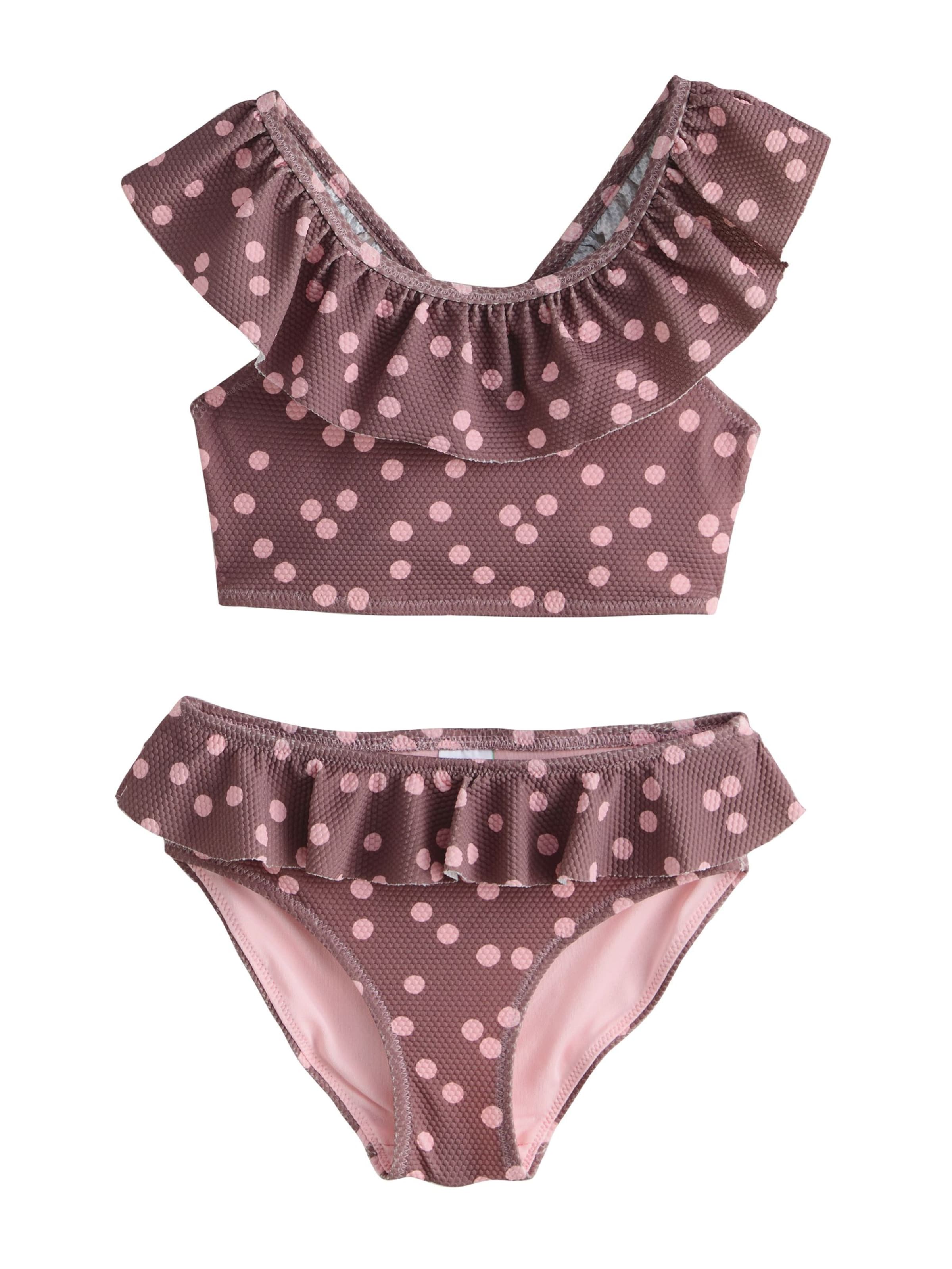 Next Korzetová Bikiny – hnědá: přední strana