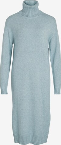 VILA Knitted dress in Grey: front