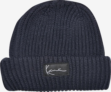 Karl Kani Beanie in Blue: front