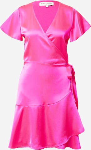 Lollys Laundry Cocktailjurk 'Miranda' in Roze: voorkant
