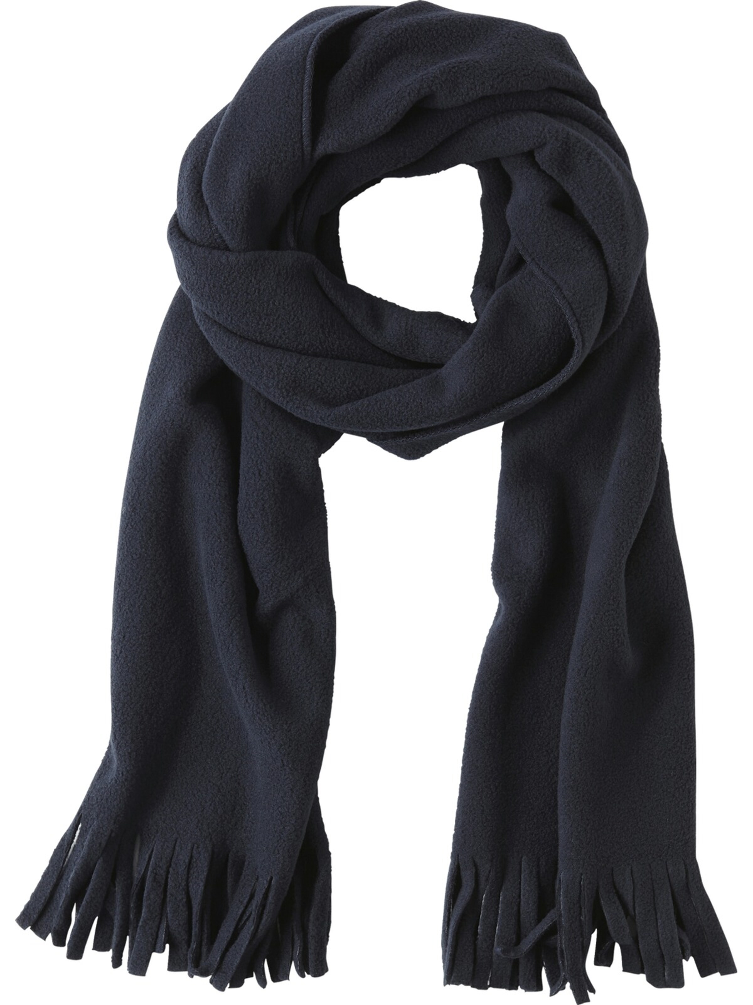 Jan Vanderstorm Schal 'Jelke' in Blau: Vorderseite