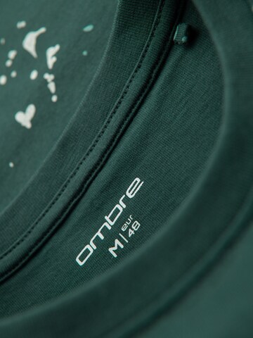 Ombre Shirt in Green