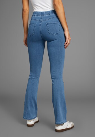 ARIZONA Bootcut Jeggings in Blau