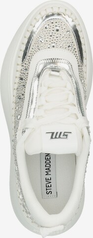 STEVE MADDEN Platform trainers in Silver