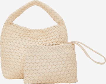 UshaRučna torbica - bijela boja: prednji dio