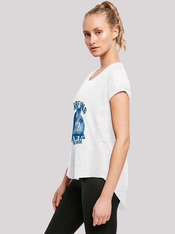 F4NT4STIC Shirt 'Hawaii Surf Beach Summer' in Wit