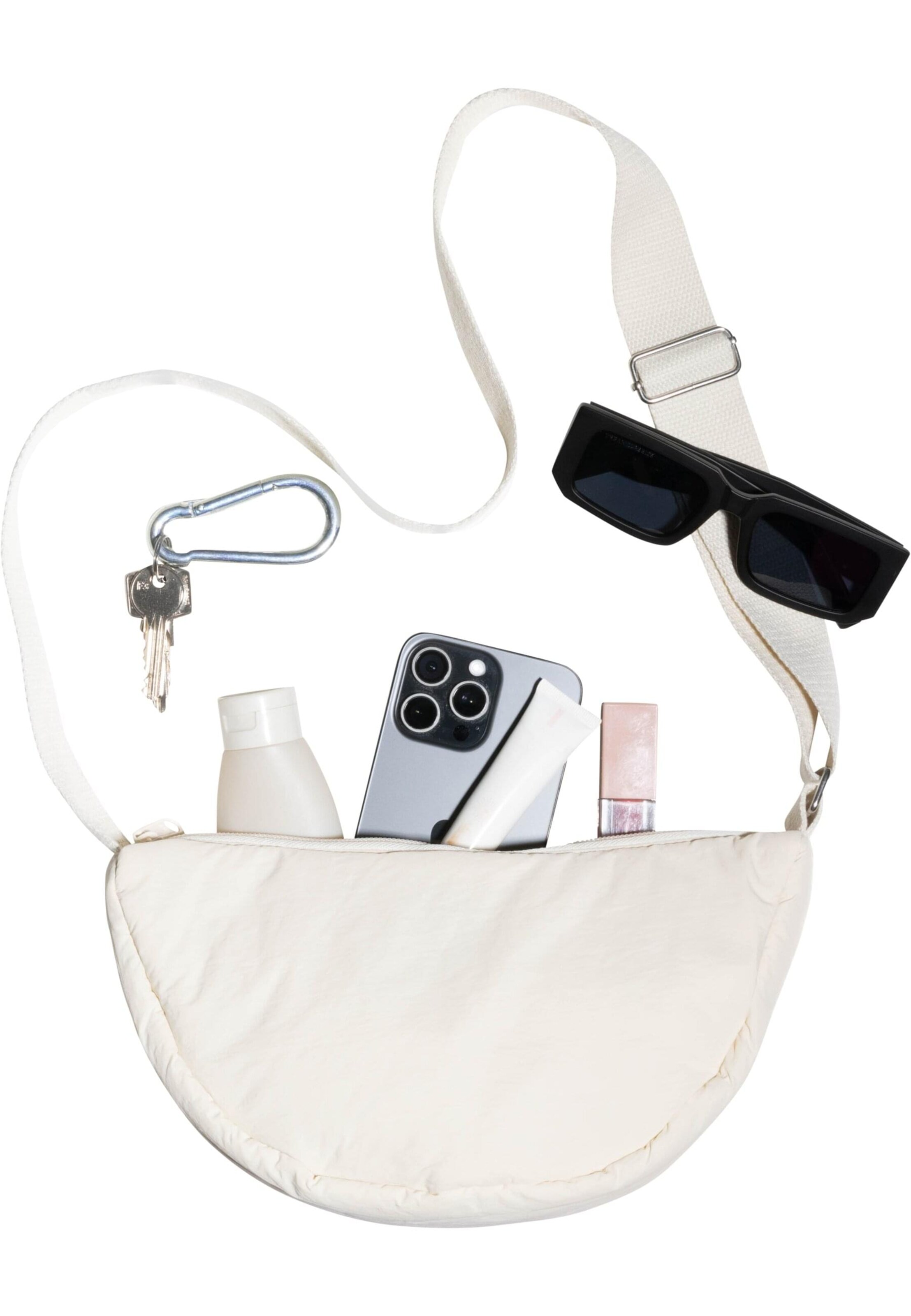 Urban Classics - Bolsa de cintura em bege: frente