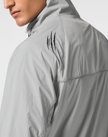 Plein Sport Weatherproof jacket 'Scratch' in Grey