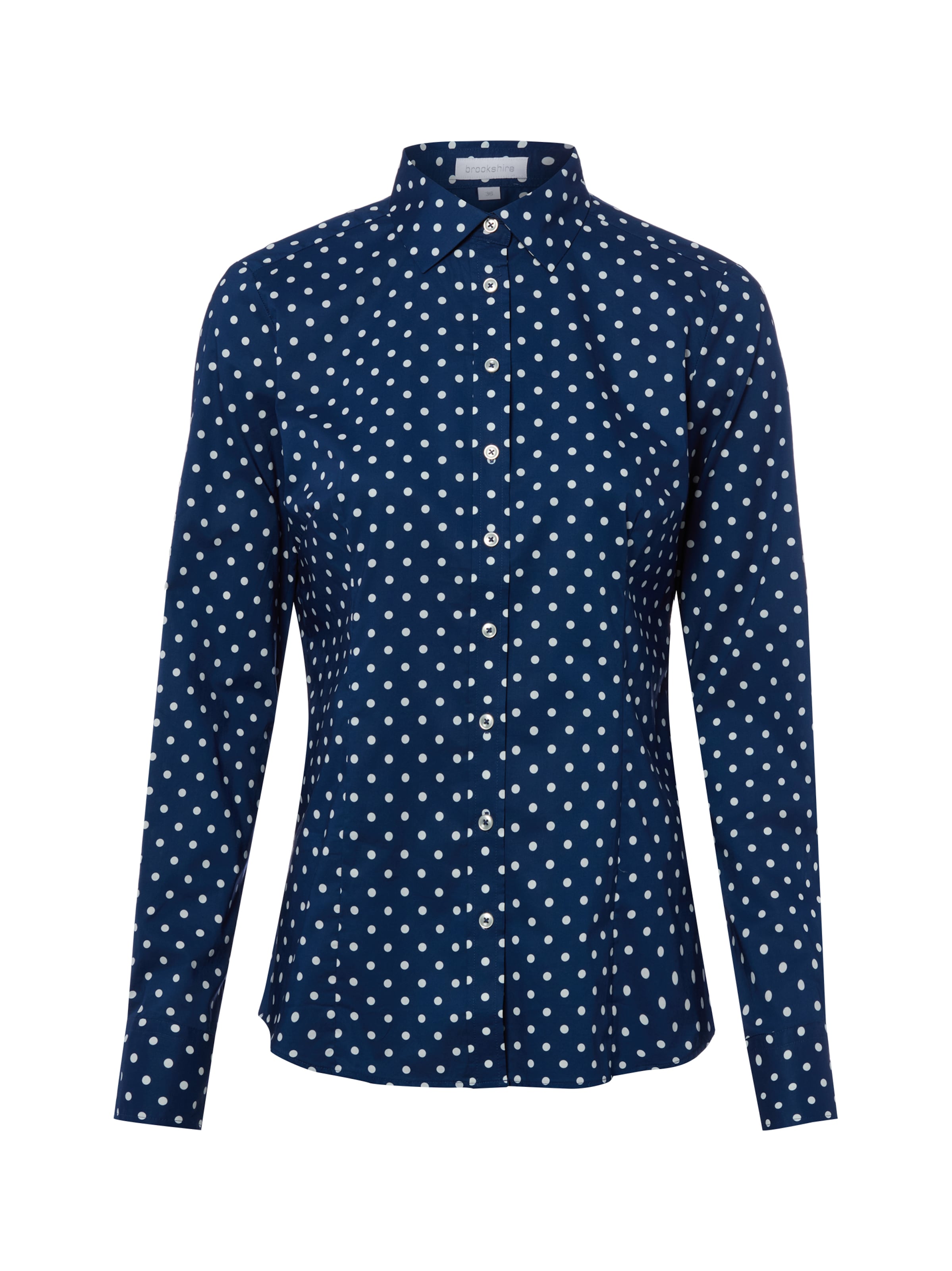 Brookshire Bluse in Blau: Vorderseite