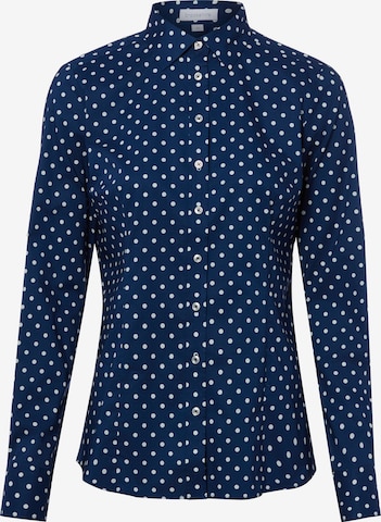 Brookshire Bluse in Blau: Vorderseite