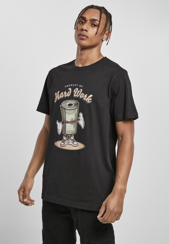 Cayler & Sons - Camiseta 'Hard Work' en negro: frente