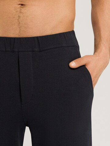 Hanro Regular Sports trousers ' Basic Living ' in Black