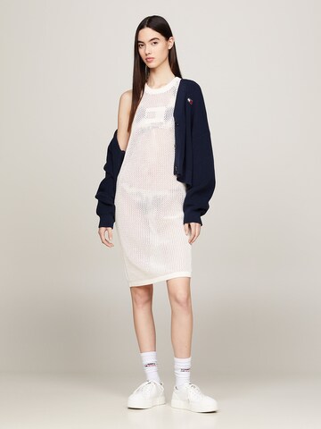 Tommy Jeans Knitted dress in White: front