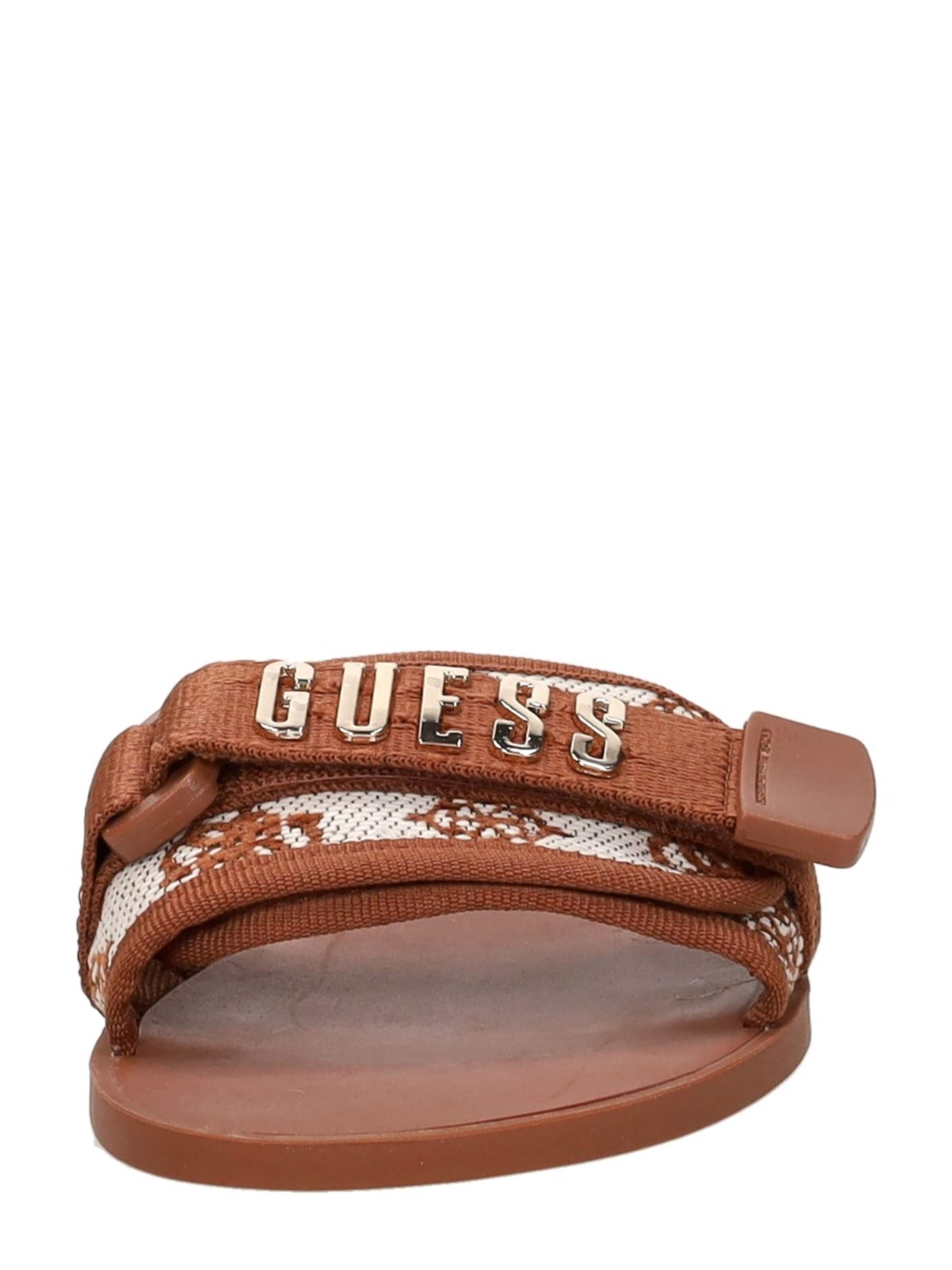 GUESS Huisschoenen 'Elyze' in Bruin