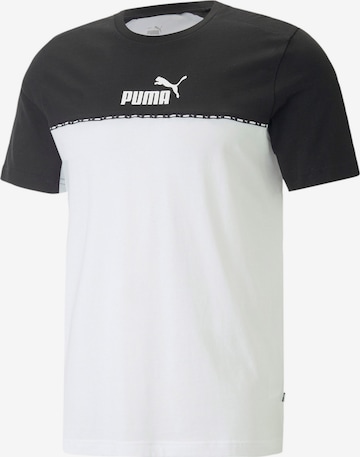 PUMATehnička sportska majica - bijela boja: prednji dio