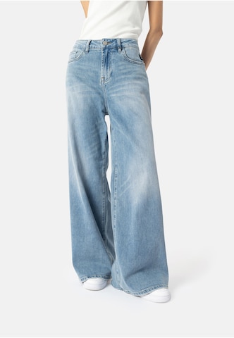 Loosefit Jean 'Kalea' Elias Rumelis en bleu : devant