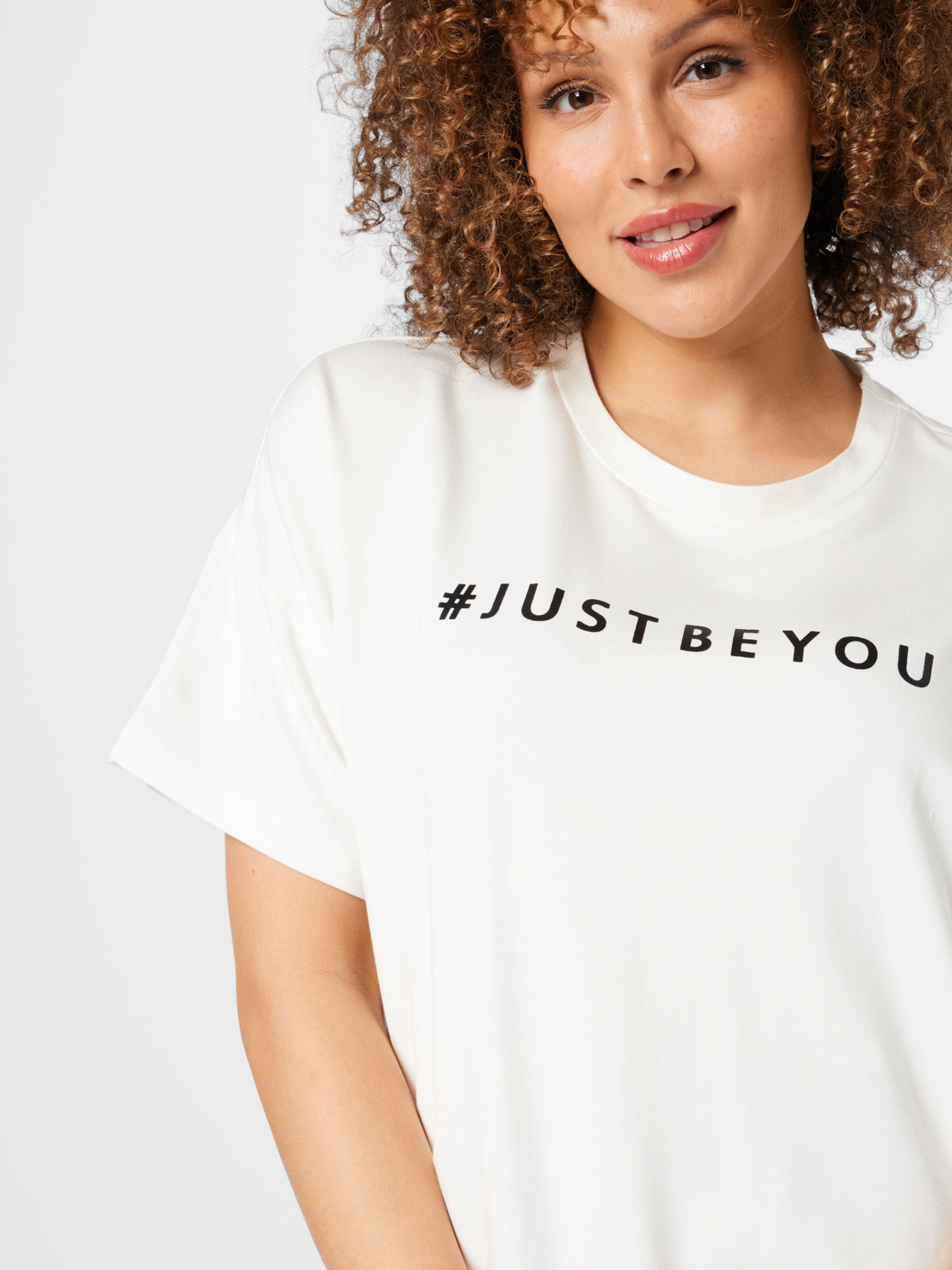 Frauen Shirts & Tops SAMOON T-Shirt in Offwhite - IL06102 Frauen Shirts & Tops SAMOON T-Shirt in Offwhite - IL06102