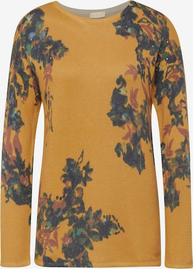 Goldner Pull-over en jaune / mélange de couleurs, Vue avec produit