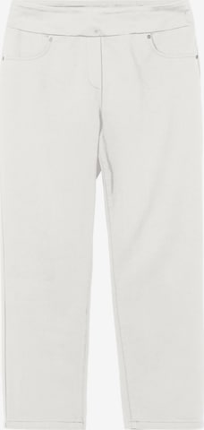 SHEEGO Slim fit Pants in White: front