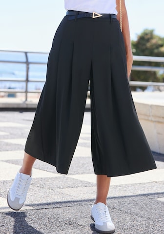 LASCANA Loosefit Hose in Schwarz